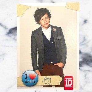 Harry Styles One Direction Official Trading Card #1